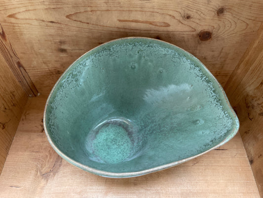 Kobbergrøn unika vase