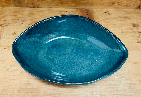 Unik havblå sæbeskål