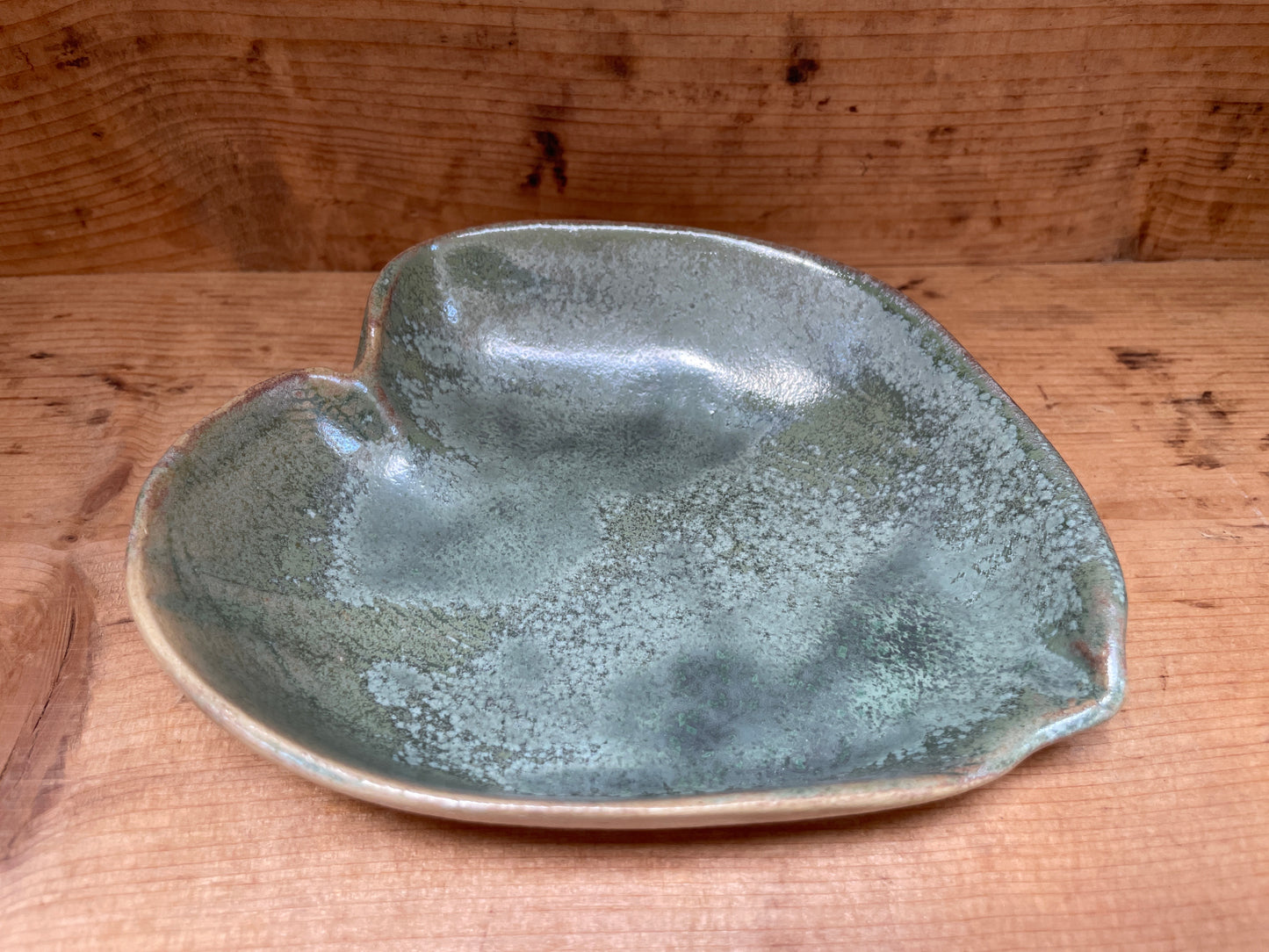 Kobbergrøn unika skål