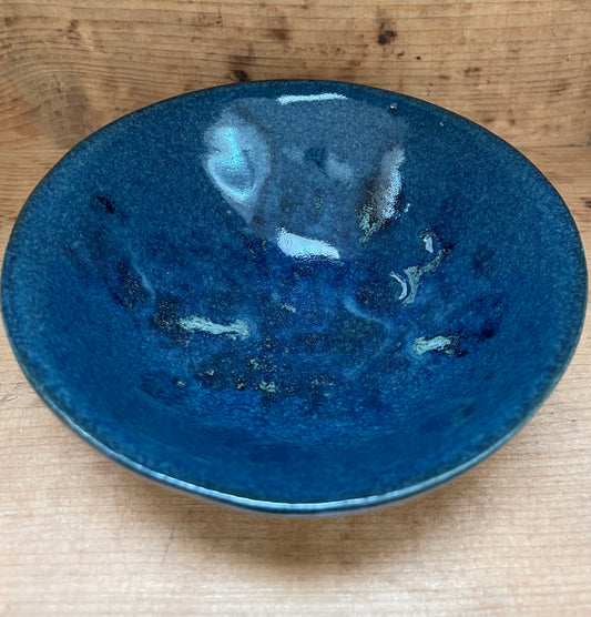 Havblå unikaskål