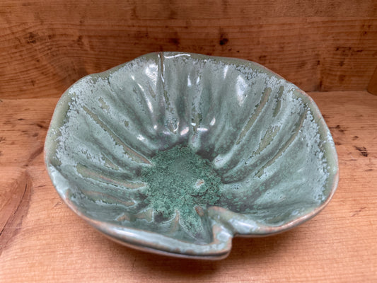 Kobbergrøn unika skål