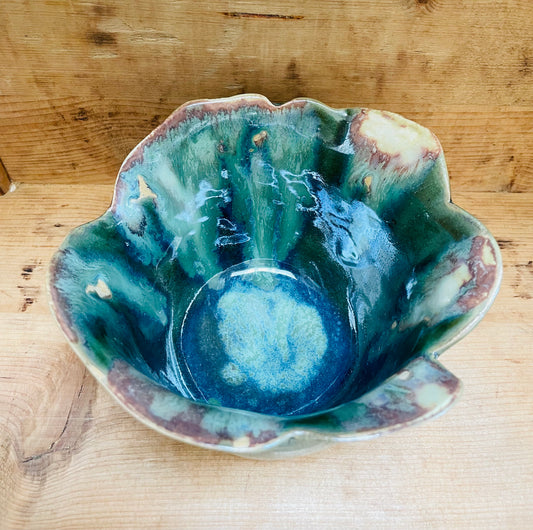 Mintgrøn unika vase/skål