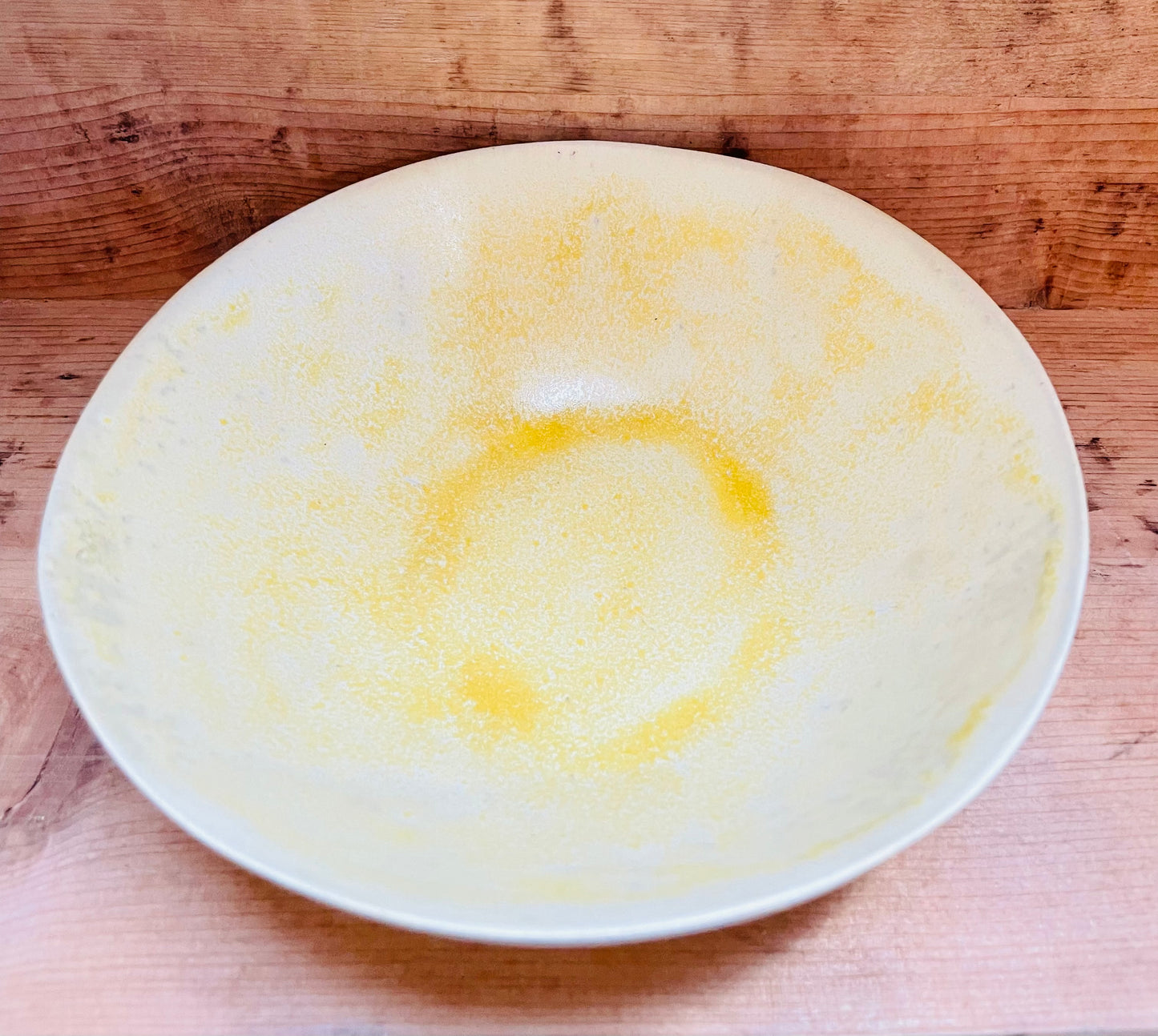 Hørgul mat unika skål