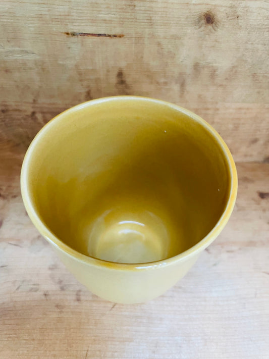 Indisk gult stort krus