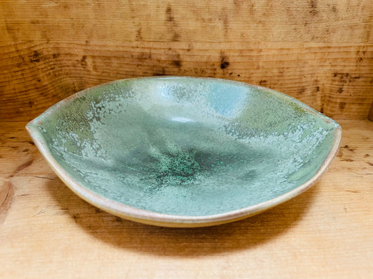 Kobbergrøn unika skål