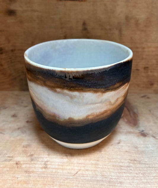 Unikt lille håndmalet krus