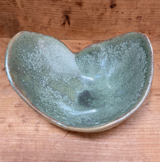 Kobbergrøn unika skål