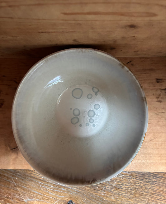 Unik håndmalet spiseskål