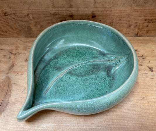 Kobbergrøn unika skål