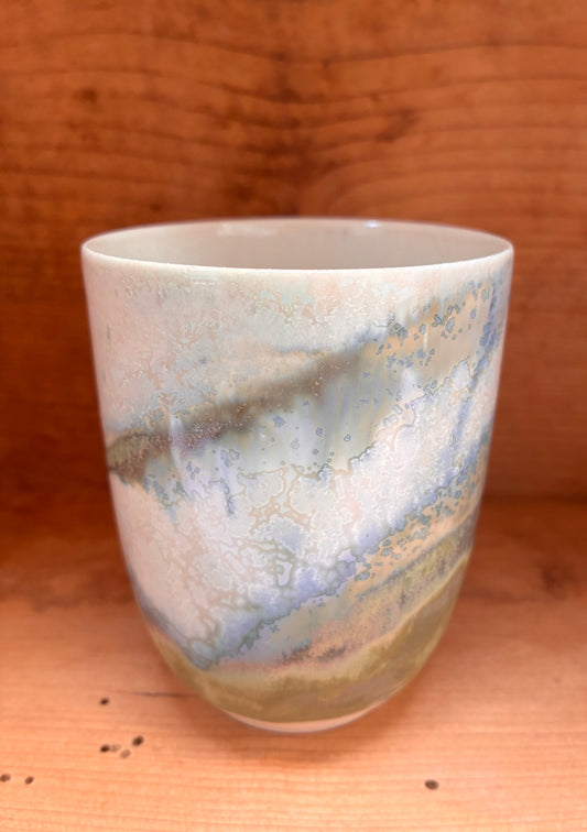 Håndmalet stort krus