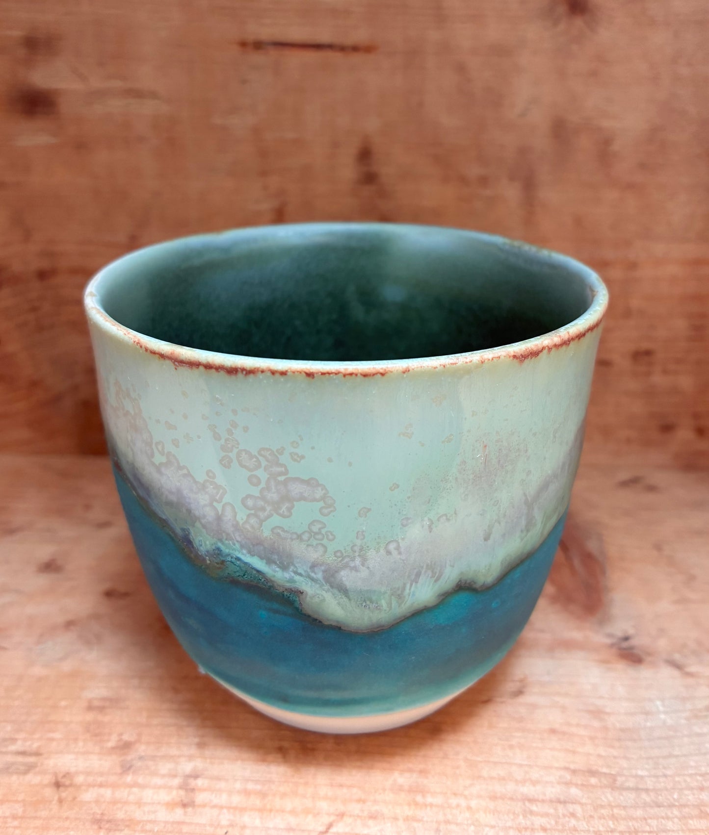 Unikt lille håndmalet krus