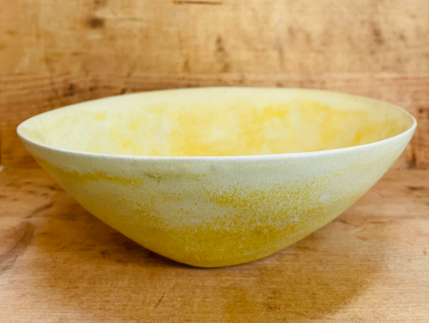 Hørgul mat unika skål