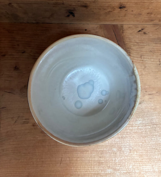 Unikt håndmalet lille krus -Vinter landskab