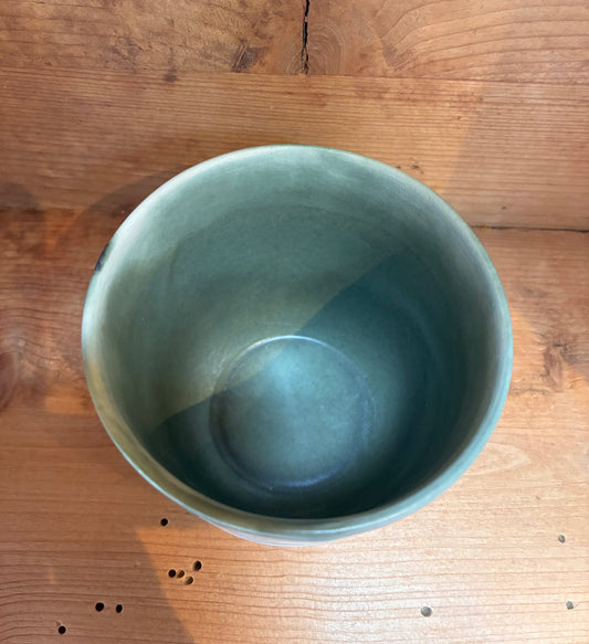 Håndmalet lille krus -sommerlandskab