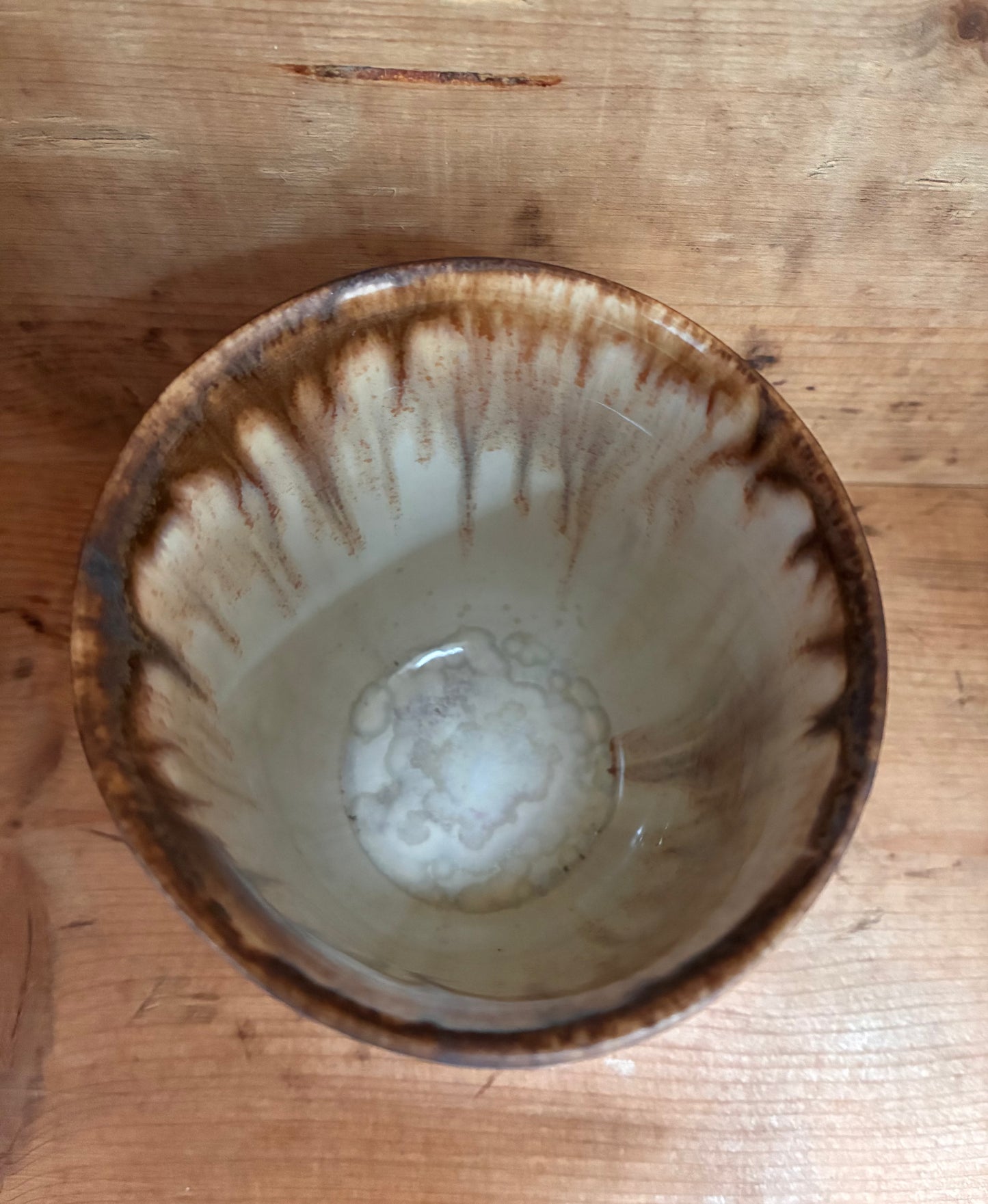 Unikt håndmalet stort landskabs krus