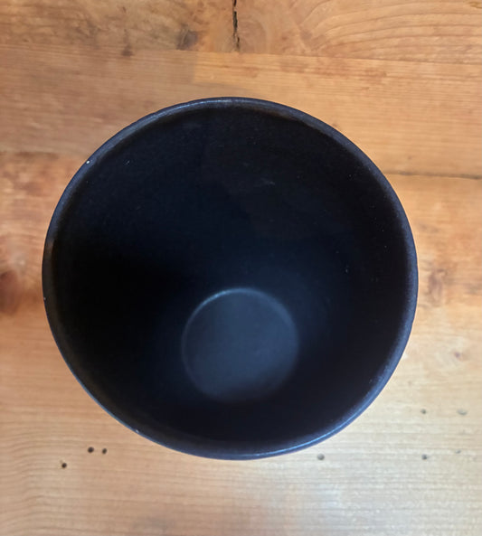 Håndmalet stort vinterlandskab